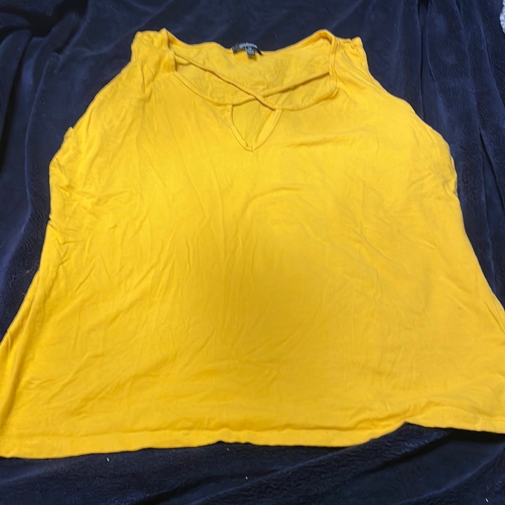 Yellow Tank top